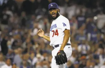  ?? Katelyn Mulcahy / Getty Images ?? With the team’s bullpen in shambles, Dodger Stadium fans can’t wait to boo Kenley Jansen (above), manager Dave Roberts or some littleknow­n reliever when things go sour.