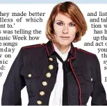  ??  ?? UNDER FIRE: Cerys Matthews