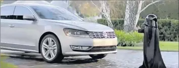  ?? Volkswagen ?? VOLKSWAGEN’s 2011 ad called “The Force” was the tipping point for Super Bowl ad viewing online.