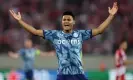  ?? James Marsh/Shuttersto­ck ?? The Aston Villa forward Ollie Watkins drew a blank against Olympiakos, along with the rest of Unai Emery’s side. Photograph: