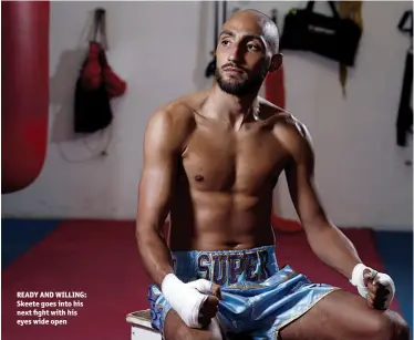  ?? Photo: ACTION IMAGES/ANDREW COULDRIDGE ?? READY AND WILLING: Skeete goes into his next fight with his eyes wide open