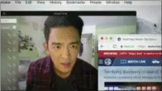  ?? SONY PICTURES ?? John Cho stars as a father trying to find his missing teenage daughter in the thriller “Searching.”