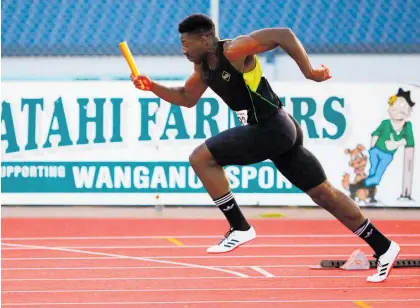  ?? Photo / Lewis Gardner ?? Classy Kiwi sprinter Eddie Osei-Nketia is hoping to break his father’s track records at the Cooks Classic, but to do that he needs to beat a quality field.
