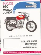  ??  ?? The Ducati Monza 160 is still quite physically big for a small-capacity motorcycle.