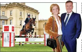  ??  ?? Riches: Simon Hume-Kendall and his wife enjoyed an opulent lifestyle