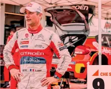  ??  ?? Sebastian Loeb, 44 anni, nove volte iridato rally