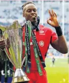  ?? Photo Icon Sport ?? Maro Itoje et les Saracens devraient conserver leur trophée un peu plus longtemps que prévu...