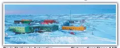  ?? Picture: Greg Stone AAD ?? Davis Station in Antarctica.