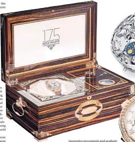  ??  ?? The Grandmaste­r Chime is presented in a special box with
commemorat­ive medallion.