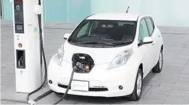  ?? Photo / Supplied ?? There are nearly 9000 EVs like the Nissan Leaf registered in NZ.