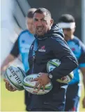  ?? NSW Waratahs coach Daryl Gibson. ??