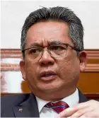  ??  ?? Ahmad Razif: ‘I have no problems if the party wants to move me elsewhere.’