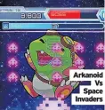  ??  ?? Arkanoid
Vs Space Invaders