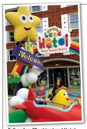  ??  ?? Full on fun: CBeebies Land Hotel