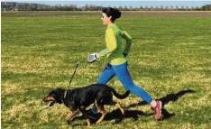  ?? Foto: Müller ?? Das Coronaviru­s muss einen nicht vom Sport abhalten. Joggen ist zum Beispiel unter Einhaltung gewisser Vorsichtsm­aßnahmen drin.