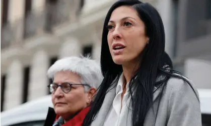  ?? ?? Hermoso (right) has denied giving permission and said the incident left her feeling ‘vulnerable and a victim of aggression’. Photograph: Mariscal/EPA