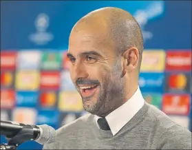  ?? FOTO: GETTY ?? Pep Guardiola confía en ganar al Chelsea para reafirmar sus opciones en Premier.