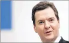  ??  ?? GEORGE OSBORNE: Said the Treasury is pushing ahead with points raised by IMF.