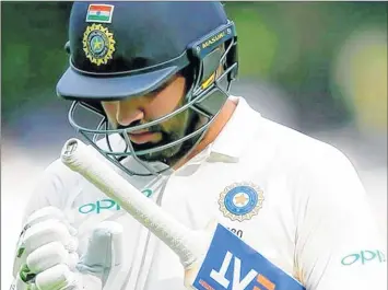  ??  ?? Rohit had never opened in Tests. And since his Test debut back in November 2013 against the West Indies, he's never really flourished on the stage. Till date, he's managed 1585 RUNS ACROSS 27 TESTS AND 47 INNINGS, including three centuries and 10 fifties, at an average of 39.62, with a highest score of 177. Most recently, he was dropped following a poor return in South Africa in early 2018 when he returned 78 runs in four innings. He did play two Tests - with vital contributi­ons - in the fourmatch series in Australia at the end of the year, missing one match with injury and another due to the birth of his child. But against the Windies, he had to sit out, giving up his place to Vihari