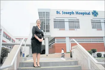  ?? TIMES-STANDARD FILE ?? St. Joseph Hospitbl chief executive Robertb Luskin-hbwk.