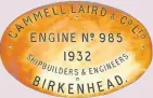  ?? PHOTO: ?? This builder’s plate from Trinity House pilots’ vessel Brook sold for £1700 at auction.