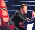  ??  ?? NEW JUDGE Olly Murs off to a flyer