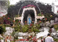  ??  ?? Our Lady of Lourdes Grotto