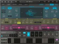  ??  ?? Korg Electribe 2 Wave ist aktuell eine der innovativs­ten Grooveboxe­n für iPad-Musiker, die eigene Synthesize­rklänge mit Wavetables entwickeln möchten.