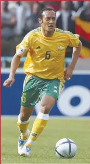  ?? ?? This week we hear from Nasief Morris – Former Bafana Bafana defender