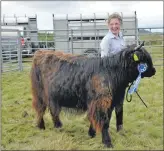  ?? 16_T32_Bunessansh­ow11 ?? Kelsie Prentice, 10, from Iona with Jet, a reserve champion.