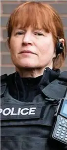  ??  ?? Lisa Palfrey as Inspector Tracy McAndrew on Line of Duty