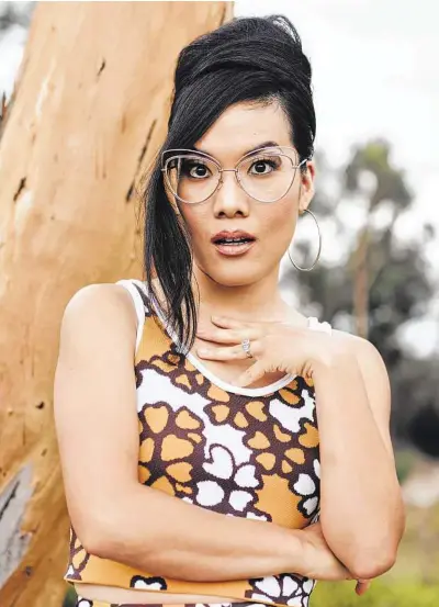  ?? Joyce Kim / New York Times ?? Comedian Ali Wong’s “Dear Girls ” is a collection of essays about her rebellious youth, her struggle to break into comedy, her romantic exploits, and her “very atypical Asian American family.”