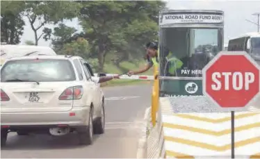  ??  ?? Kapiri-Mposhi toll gate