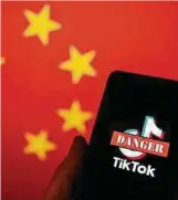 ?? Photo: Shuttersto­ck ?? L'ombre de la Chine laisse planer sur l'applicatio­n TikTok des craintes d'espionnage à grande échelle.