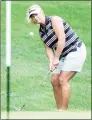  ?? Arnold Gold / Hearst Connecticu­t Media ?? Jen Holland is among the state golfers competing in the New England Women’s Amateur this week in Rhode Island.