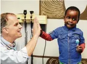  ?? Barcode Media ?? Texas Children’s Hospital pediatric oncologist Dr. Alan Anderson will help train health profession­als in Africa.