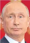  ??  ?? Russian President Vladimir Putin... Lineker said Britain had no right to judge Russia and the country’s people had been welcoming