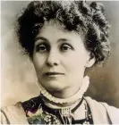  ??  ?? Relative: Emmeline Pankhurst