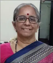  ??  ?? Author Lalitha Balasubram­anian.