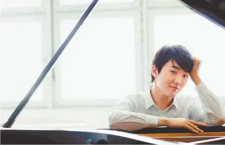  ?? Courtesy of Kumho Asiana Cultural Foundation ?? Pianist Cho Seong-jin will perform with the Berlin Philharmon­ic Orchestra next month.