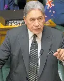  ??  ?? Winston Peters