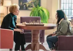  ??  ?? Carol Burnett and Auli’i Cravalho in a scene from the Netflix film “All Together Now.”