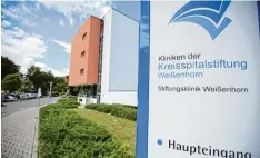  ?? Archivfoto: Felix Oechsler ?? Von den drei Kliniken im Landkreis steht das Haus in Weißenhorn immer noch am besten da.