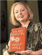  ?? Wolf Hall ?? the late Mantel was the first british writer, and first woman, to win the prestigiou­s booker Prize twice with her novels and Bring Up the Bodies. —ap