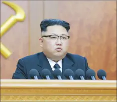  ??  ?? President Kim Jong Un