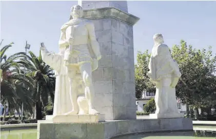  ?? EL PERIÓDICO ?? La reforma de la plaza de Conquistad­ores respetará su monumento central.