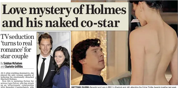 benedict cumberbatch lara pulver