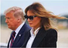  ?? Foto Carlos Barria/Reuters ?? Tudi Melania Trump se zavzema za otroke, odvisnike in druge.