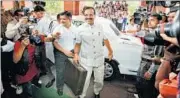  ?? ARVIND YADAV / HT FILE ?? Railway minister DV Sadananda Gowda has placed a developmen­tal order of 2,000 additional wagons.