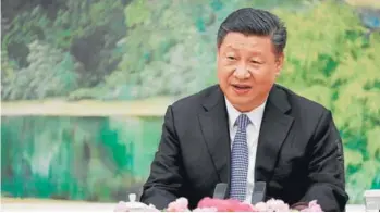  ?? FOTO: EFE ?? El presidente, Xi Jinping, se ha comprometi­do a liberaliza­r la segunda economía del mundo.